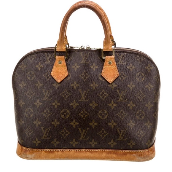 Louis Vuitton Brown and Tan Monogram Bag - Picture 1 of 6